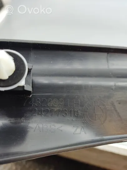 BMW X3 G01 Takaoven kynnyksen suojalista 7432099