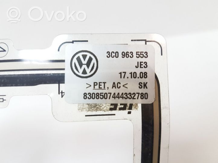 Volkswagen PASSAT B6 Muu sisätilojen osa 3C0963553