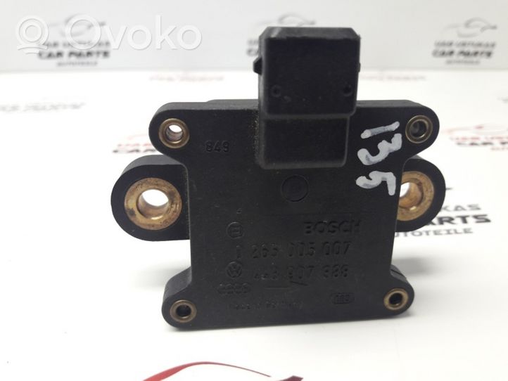 Audi 100 200 5000 C3 ESP (elektroniskās stabilitātes programmas) sensors (paātrinājuma sensors) 443907388