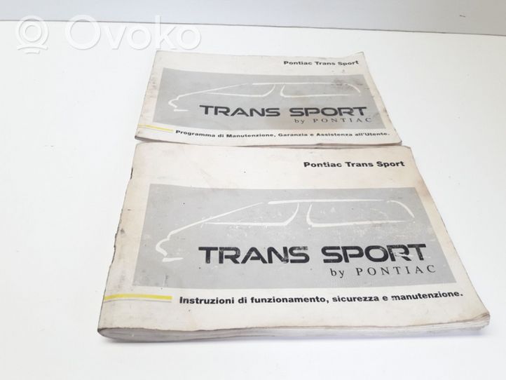 Pontiac Trans Sport Omistajan huoltokirja 929491