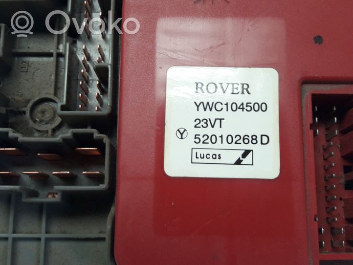 Rover 214 - 216 - 220 Drošinātāju bloks 104500