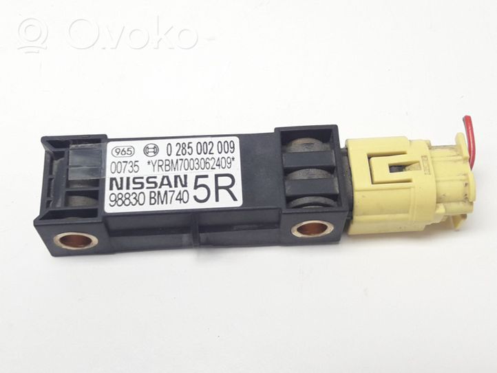 Nissan Almera Turvatyynyn törmäysanturi 0285002009