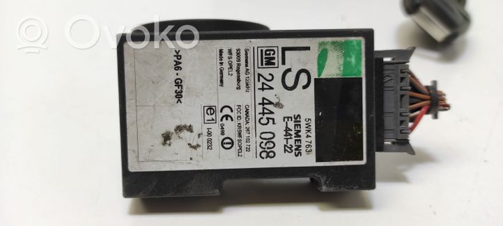 Opel Astra G Kit centralina motore ECU e serratura 90589736