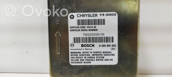 Chrysler Stratus Turvatyynyn ohjainlaite/moduuli 4606028