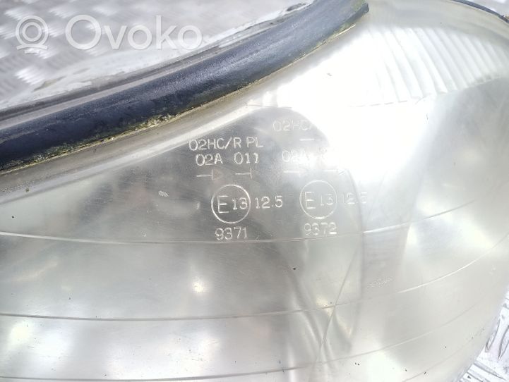 KIA Clarus Headlight/headlamp 9371