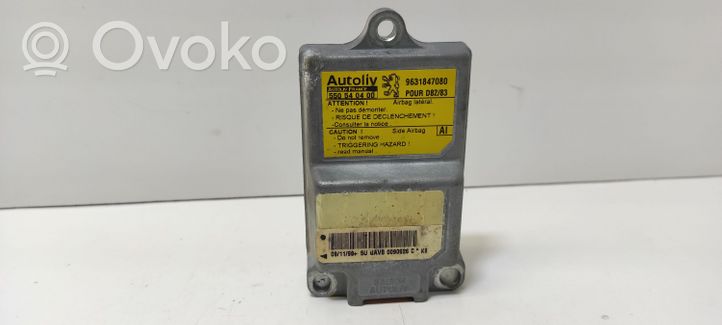 Peugeot 406 Sensore d’urto/d'impatto apertura airbag 9631847080