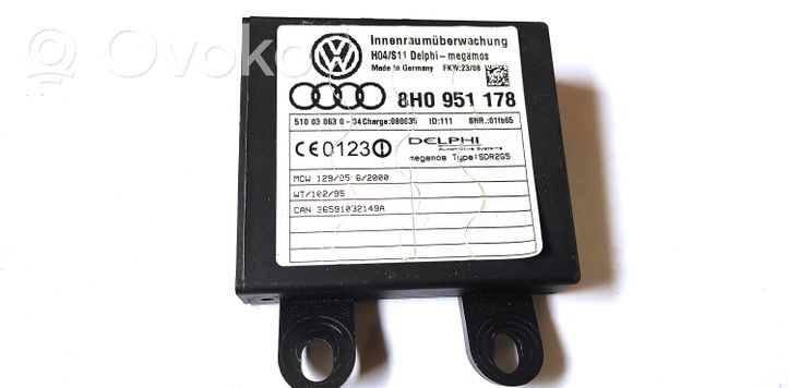 Audi A4 S4 B7 8E 8H Centralina/modulo allarme 8H0951178