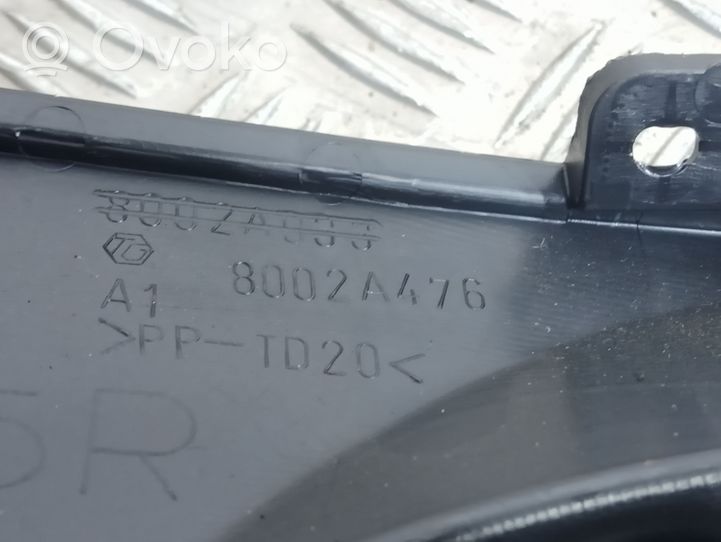 Mitsubishi Outlander Cadre, panneau d'unité radio / GPS 8002A476
