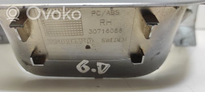 Volvo XC90 Enjoliveurs poignée de porte arrière 30716086