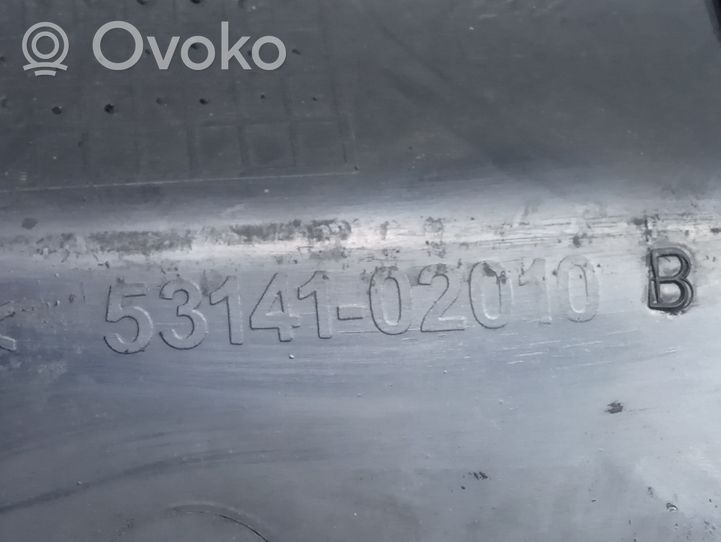 Toyota Corolla E120 E130 Osłona chłodnicy 5314102010B