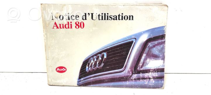 Audi 80 90 S2 B4 Carnet d'entretien d'une voiture 