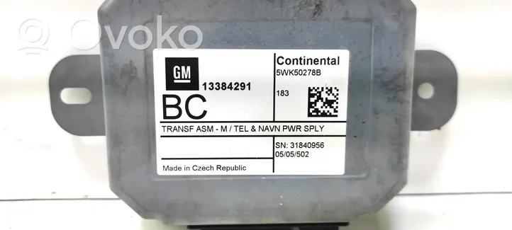 Opel Astra J Centralina/modulo navigatore GPS 13384291