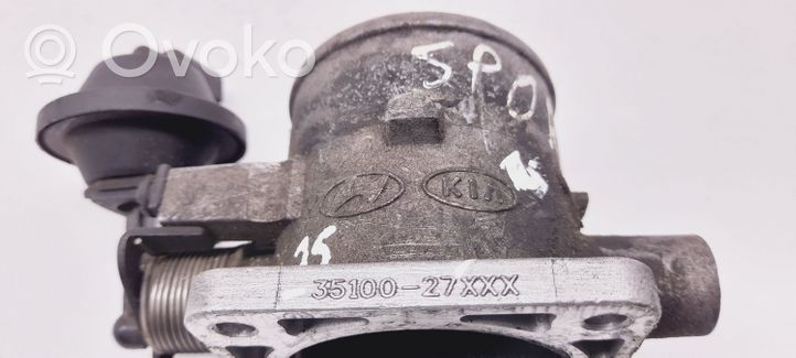 KIA Sportage Throttle valve 3510027