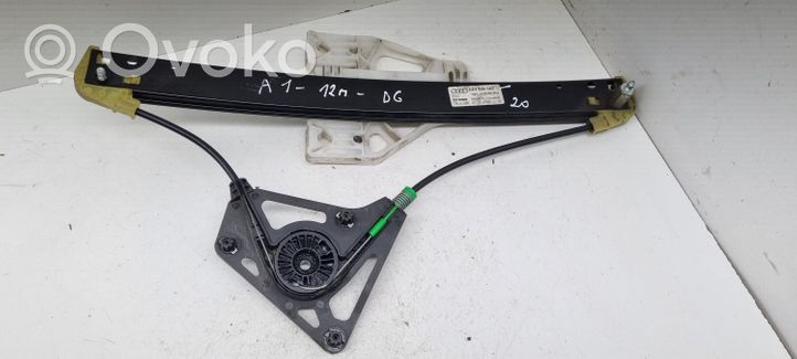 Audi A1 Rear window lifting mechanism without motor 8X4839462