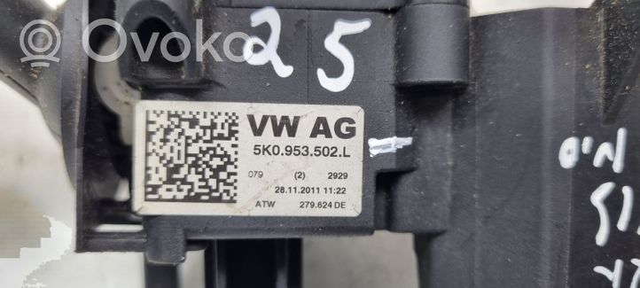 Skoda Yeti (5L) Manetka / Przełącznik kierunkowskazów wycieraczek 5K0953502L
