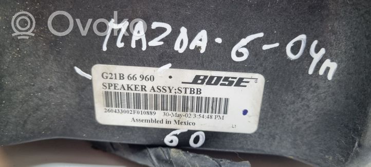 Mazda 6 Subwoofer-bassokaiutin G21B66960