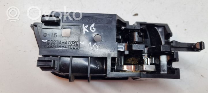 Toyota Prius (XW20) Maniglia interna per portiera posteriore 6927447020