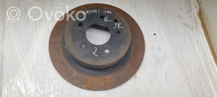 Nissan Qashqai Rear brake disc 