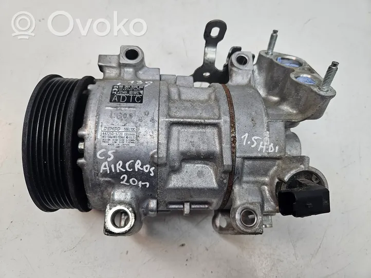 Citroen C5 Aircross Compressore aria condizionata (A/C) (pompa) 9830103980