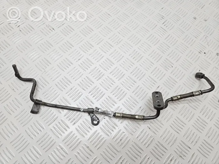 Opel Mokka Tubo flessibile mandata olio del turbocompressore turbo 55593801