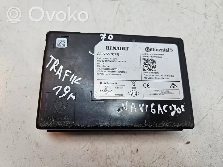 Renault Trafic III (X82) GPS-navigaation ohjainlaite/moduuli 282755767R