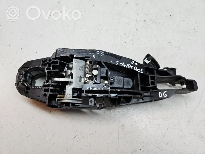 Citroen C5 Aircross Support extérieur, poignée de porte arrière 9802977180