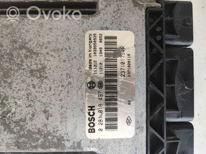 Opel Vivaro Блок управления двигателя 237101754R
