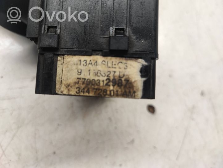 Opel Vivaro Wiper control stalk 7700312987