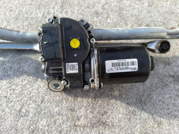 Ford Mustang VI Front wiper linkage and motor W000048326