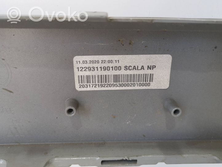 Skoda Scala Paraurti anteriore 657807221