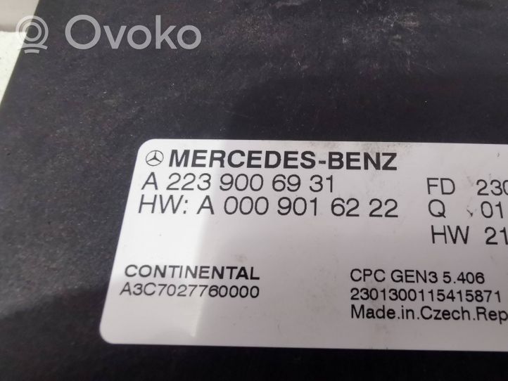 Mercedes-Benz S W223 Module de contrôle de boîte de vitesses ECU A2239006931