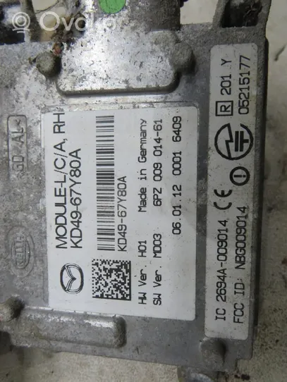Mazda CX-5 Autres unités de commande / modules KD49-67Y80A
