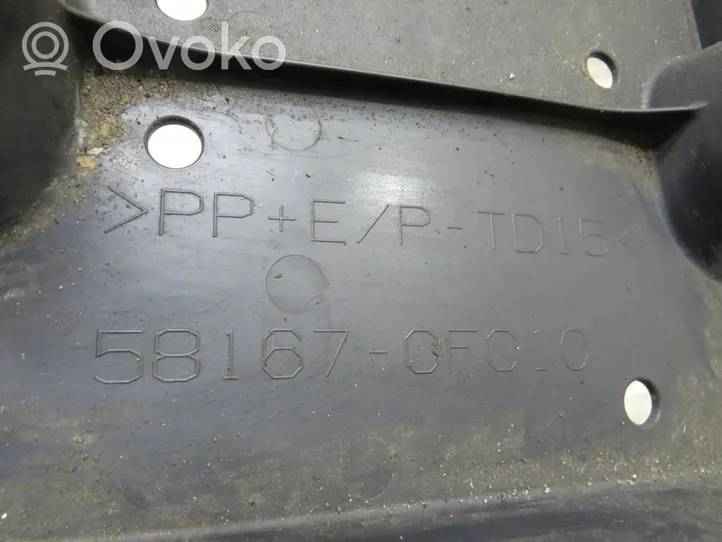 Toyota Verso Protection inférieure latérale 58167-0F010