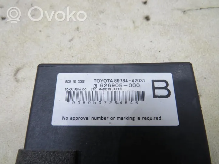 Toyota RAV 4 (XA30) Ajonestolaitteen ohjainlaite/moduuli 89784-42031