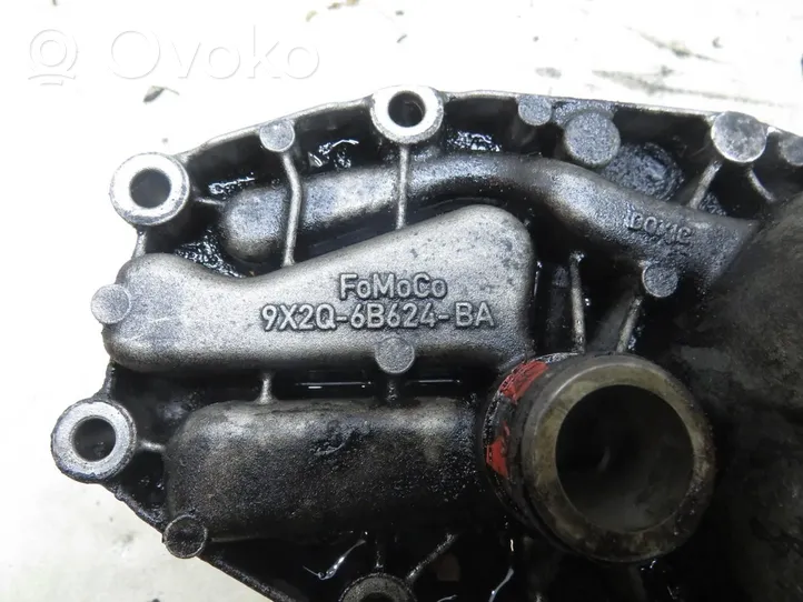 Jaguar XJ X351 Mocowanie / uchwyt filtra oleju 9X2Q-6B624-BA