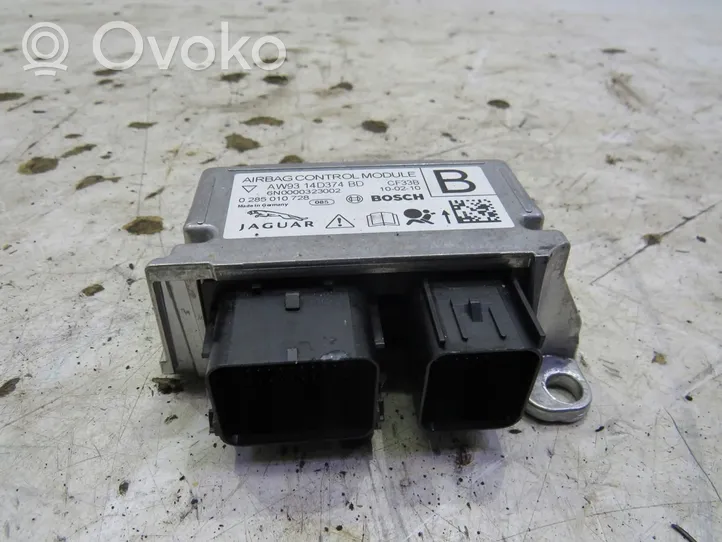 Jaguar XJ X351 Airbag control unit/module AW93-14D374-BD