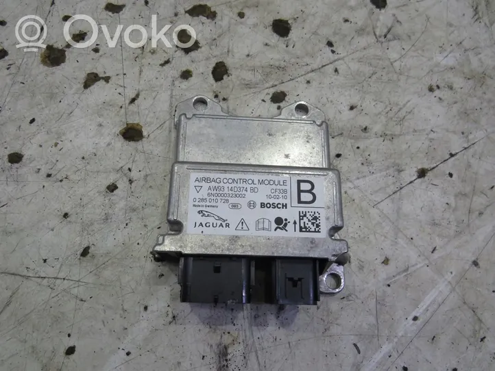 Jaguar XJ X351 Airbag control unit/module AW93-14D374-BD