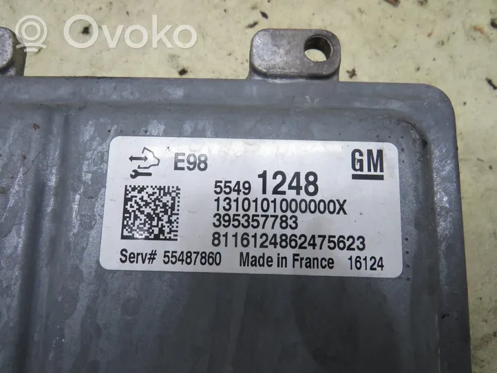 Opel Zafira C Engine control unit/module ECU 55491248