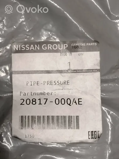 Nissan Qashqai Tuyau gaz d'échappement 2081700QAE