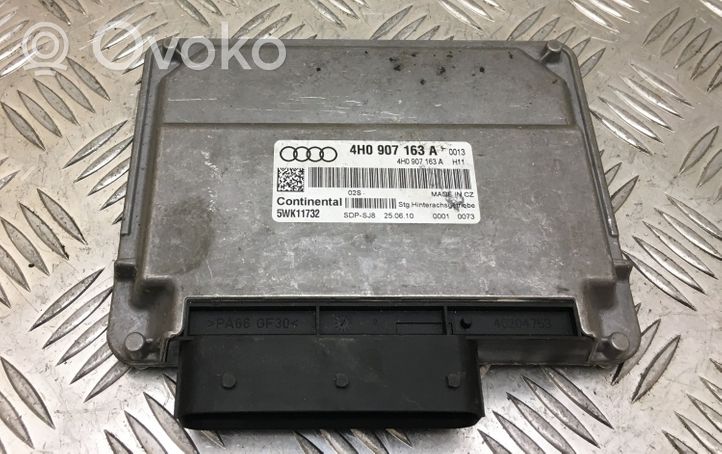 Audi A7 S7 4G Pavarų dėžės valdymo blokas 4H0907163A