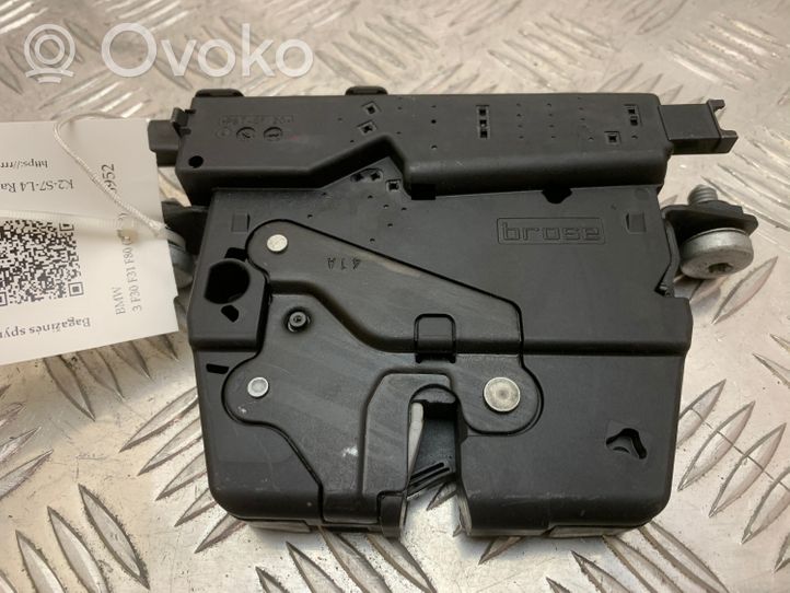 BMW 3 F30 F35 F31 Bagāžnieks slēdzene 918064107