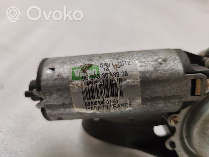 Citroen C5 Takalasinpyyhkimen moottori 9638335780