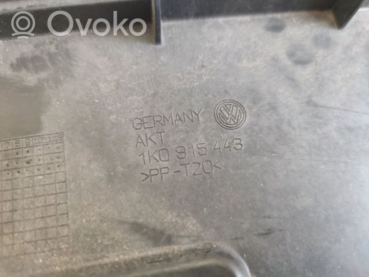 Volkswagen Golf V Coperchio/tappo della scatola vassoio della batteria 1K0915443