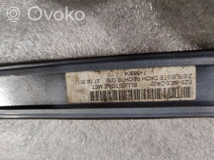 BMW 6 G32 Gran Turismo Moulures, baguette de toit 7412656