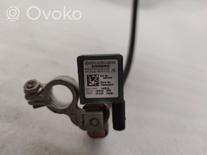 Mercedes-Benz CLS C218 AMG Negative earth cable (battery) A0009052902
