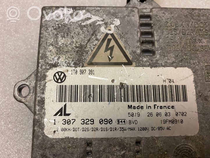 Volkswagen Golf V Ajovalojen virranrajoitinmoduuli Xenon 1T0907391