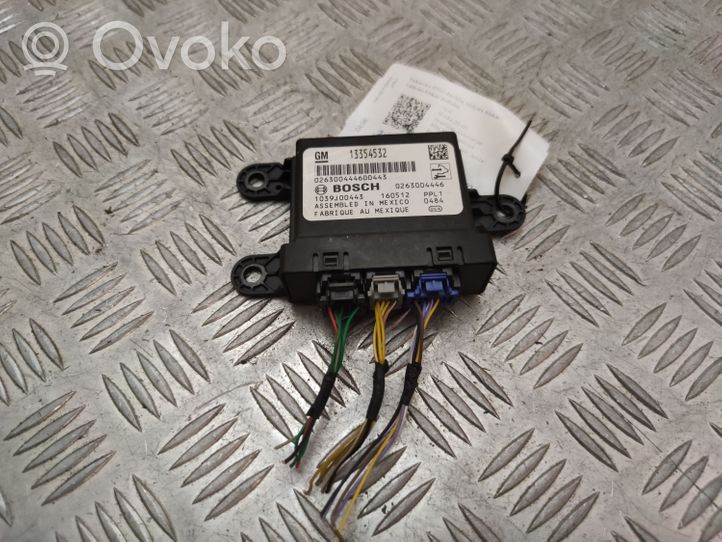 Opel Mokka Parking PDC control unit/module 13354532