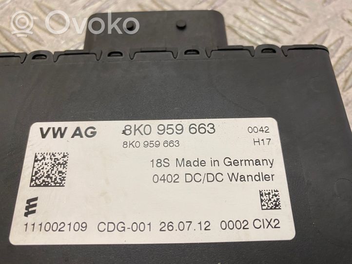 Audi Q5 SQ5 Barošanas vadības bloks 8K0959663