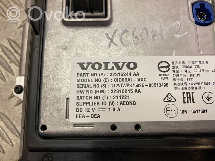 Volvo XC60 Monitor/display/piccolo schermo 32316244