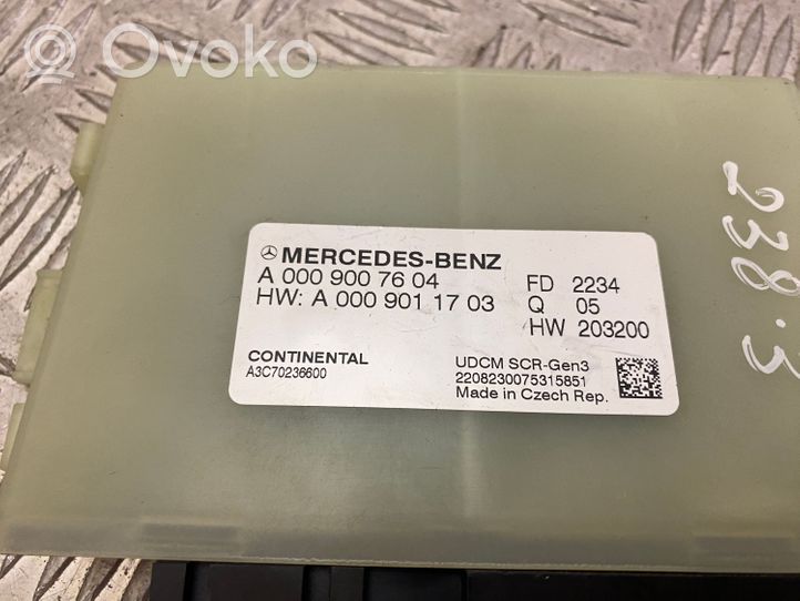 Mercedes-Benz E W238 Adblue control unit A0009007604